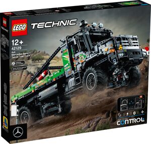 LEGO® Konstruktionsspielsteine »4x4 Mercedes-Benz Zetros Offroad-Truck (42129), LEGO® Technic«, (2110 St)
