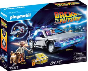 Playmobil® Konstruktions-Spielset »Back to the Future DeLorean (70317),Playmobil Back to the Future«, (64 St), Made in Germany