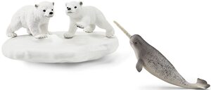 Schleich® Spielfigur »Wild Life, Eisbären-Rutschpartie (42531)«, Made in Europe