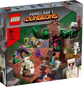 LEGO® Konstruktionsspielsteine »Die Dschungel Ungeheuer (21176), LEGO® Minecraft™«, (489 St)