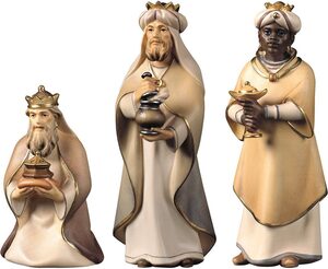 ULPE WOODART Krippenfigur »Heilige Drei Könige« (Set, 3 Stück), zur Komet Krippe, Handarbeit