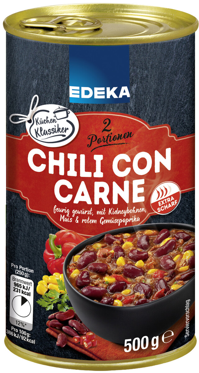 Edeka Chili con Carne 500 g von Edeka24 für 1,69 € ansehen!