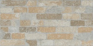 Bodenfliese Feinsteinzeug Muro 31 x 62 cm beige