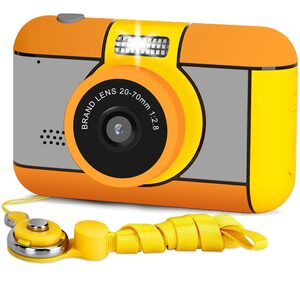 Vaxiuja »Kinderkamera, wiederaufladbare Kinderkamera, 2,4-Zoll-Digitalkamera, 16 MP 1080p High-Definition-Digitalvideokamera, Spielzeug, Jungengeschenke« Kinderkamera