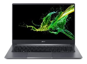ACER Swift 3 (SF314-57-57SE) Steel Gray Notebook (14 Zoll Full-HD IPS (matt), i5-1035G1, 8 GB RAM, 1 TB SSD, UHD-Grafik, Windows 10 Home, grau)