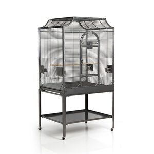 Montana Cages Vogelkäfig »Madeira III - Antik«, Sittichkäfig, Käfig, Voliere für Sittiche waagerechte Verdrahtung & Anflugklappe