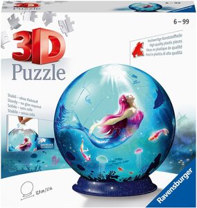 Ravensburger Puzzleball »Bezaubernde Meerjungfrauen«, 72 Puzzleteile, FSC® - schützt Wald - weltweit  Made in Europe
