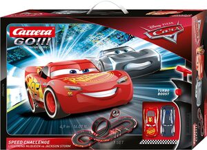Carrera® Autorennbahn »Carrera GO!!! - Disney·Pixar Cars - Speed Challenge« (Streckenlänge 4,9 Meter)