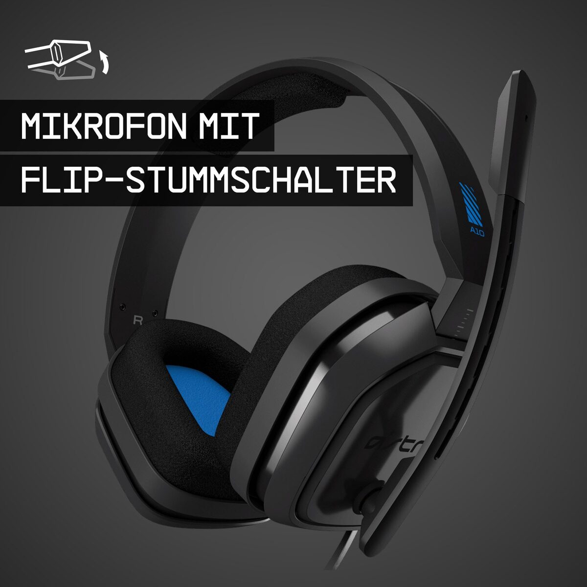 Bild 4 von ASTRO »Gaming A10« Gaming-Headset (mit Kabel, Dolby ATMOS, PS5, PS4, XBOX, PC)