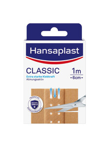 Hansaplast Classic 1mx6cm 10ST
