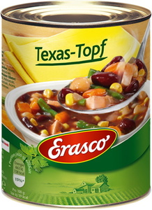Erasco Texas-Topf 800G