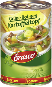 Erasco 1 Portion Grüne Bohnen Kartoffeltopf 400G