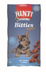Rinti Extra Bitties Puppy Huhn & Rind
, 
75g