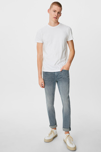 C&A CLOCKHOUSE-Skinny Jeans, Grau, Größe: W28 L32