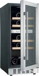 Hanseatic Weinkühlschrank HWC31GCIA, für 31 Standardflaschen á 0,75l,unterbaufähig