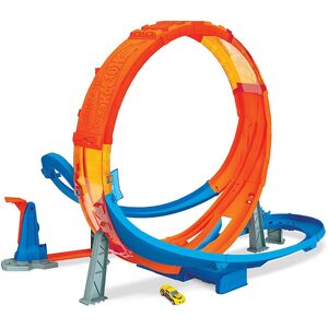 Mattel® Autorennbahn »Hot Wheels Looping Crash Trackset inkl. 1«
