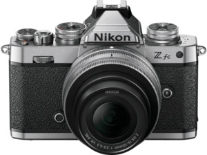 NIKON Z fc Kit Systemkamera mit Objektiv 16-50 mm, 7,5 cm Display Touchscreen, WLAN