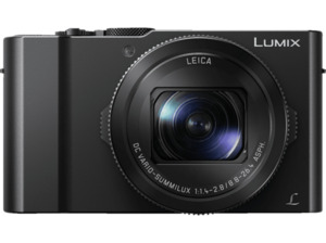 PANASONIC Lumix DMC-LX15 LEICA Digitalkamera Schwarz, 3x opt. Zoom, TFT-LCD, WLAN
