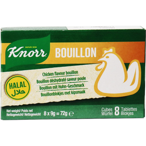 Knorr Bouillon mit Huhn-Geschmack (Halal)