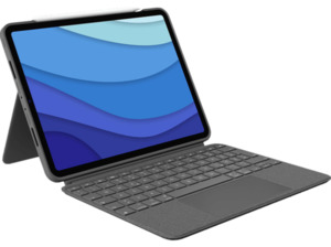 LOGITECH Combo Touch für iPad Pro 11 Zoll (1., 2. und 3. Generation) Tastatur-Case Oxford Grey