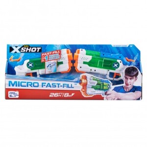 Wasserpistole X-Shot Micro Fast Fill Doppelpack 2x X-Shot Micro Fast-Fill
