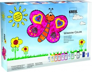 Kreul Window Color Set mit extra viel Farbe Set