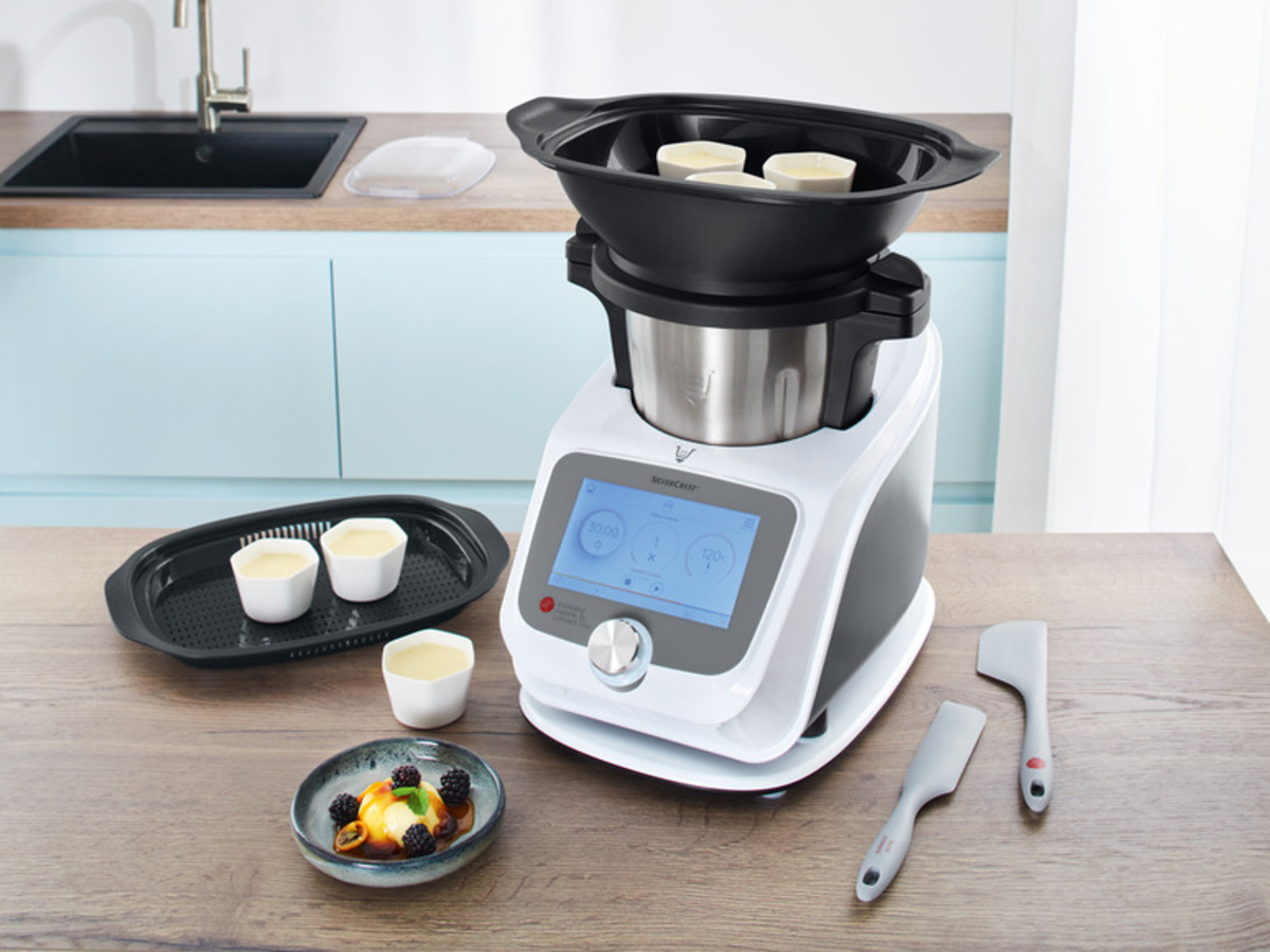 Monsieur Cuisine Connect Skmc 1200 F6 SILVERCREST® Monsieur Cuisine connect trend »SKMC 1200 F6« von Lidl für