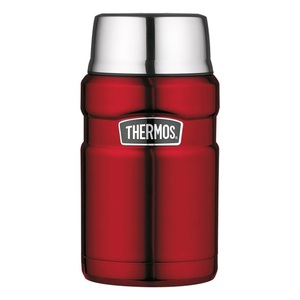 THERMOS by alfi Isolierbehälter 710 ml l STAINLESS KING Cranberry Rot