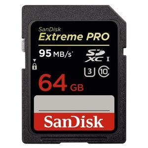 SDXC Card EXTREME PRO 64 GB Class 10 Speicherkarte
