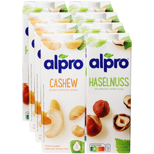 ALPRO Cashew & Haselnuss, 8er Pack