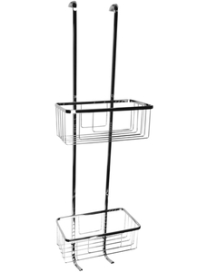Einhängekorb »für Duschwand«, BxH: 21 x 69,5 cm, Edelstahl