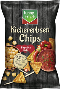 Funny-Frisch Kichererbsenchips Paprika Style 80G