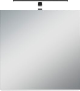 byLIVING Spiegelschrank »Spree« Breite 60 cm, 1-türig, mit LED Beleuchtung und Schalter-/Steckdosenbox, mit praktischen Ablageböden