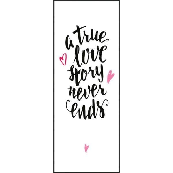 PRO ART BoxArt Bild LOVE STORY I 80 x 30 cm mehrfarbig von porta Möbel