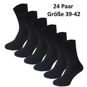 Garcia Pescara 24 Paar Classic Socken aus Baumwolle in schwarz, Größe 39-42