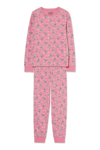C&A L.O.L. Surprise-Pyjama-Bio-Baumwolle-2 teilig, Rosa, Größe: 116