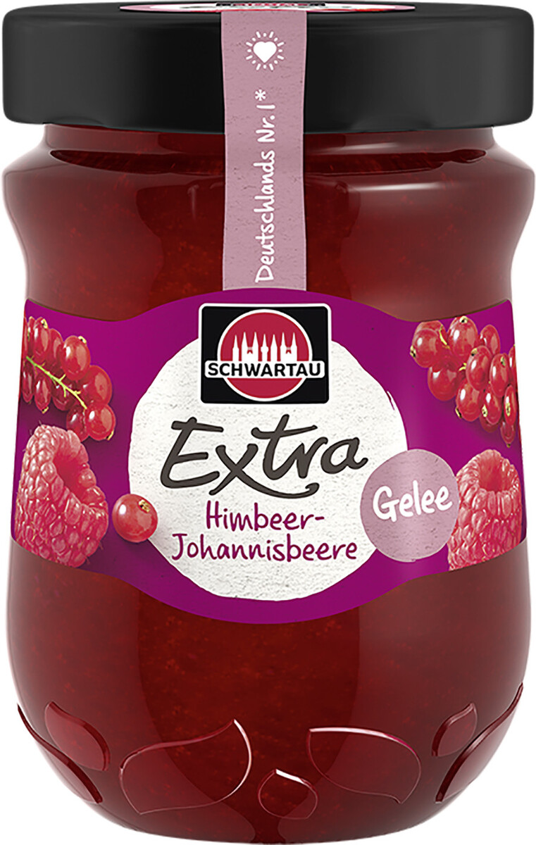 Schwartau Extra Himbeer-Johannisbeer Gelee 340g von Edeka24 für 2,99 ...