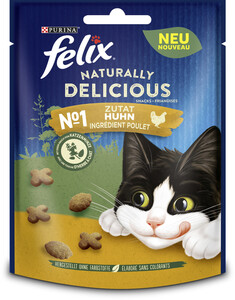 Felix Naturally Delicious mit Huhn und einem Hauch von Katzenminze 50G