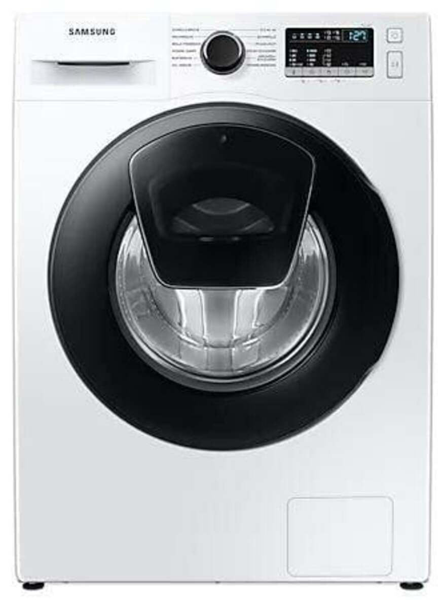 Bild 1 von Samsung WW71T4543AE/EG Waschmaschine (Frontlader, freistehend, 7 kg, D, 1.400 U/Min, AddWash, Mengenautomatik, Trommelreinigung, WW4500T)