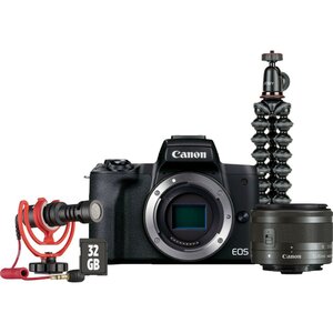 EOS M50 Mark II für Wechselobjektive im Livestreaming-Kit Systemkamera