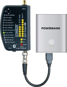 SF9003BT Sat Finder HD mit Powerbank