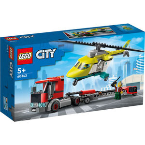 LEGO® CITY 60343 Hubschrauber Transporter