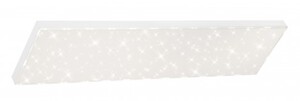 Briloner LED CCT Panel Frameless Sternenhimmel, rahmenlos, mit Leuchtkante, Fernbedienung