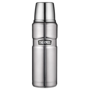 THERMOS by alfi Thermosflasche 0,47 l STAINLESS KING Edelstahl matt