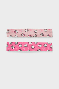 C&A Multipack 2er-Hello Kitty-Haarband, Pink, Größe: 1 size
