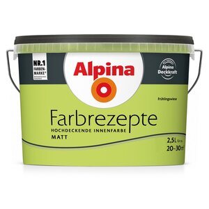 Alpina Farbrezepte Frühlingswiese matt 2,5 l