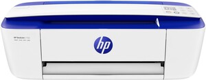 HP 3760 blau/weiß Multifunktionsdrucker (Tintenstrahldrucker, 3-in-1, Scanner, Kopierer)