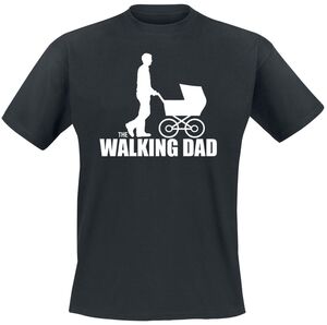 The Walking Dad  T-Shirt schwarz