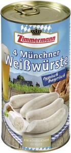 Zimmermann 4 Münchner Weißwürste