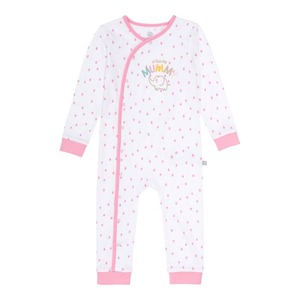 Baby-Mädchen-Schlafanzug mit Punkte-Muster